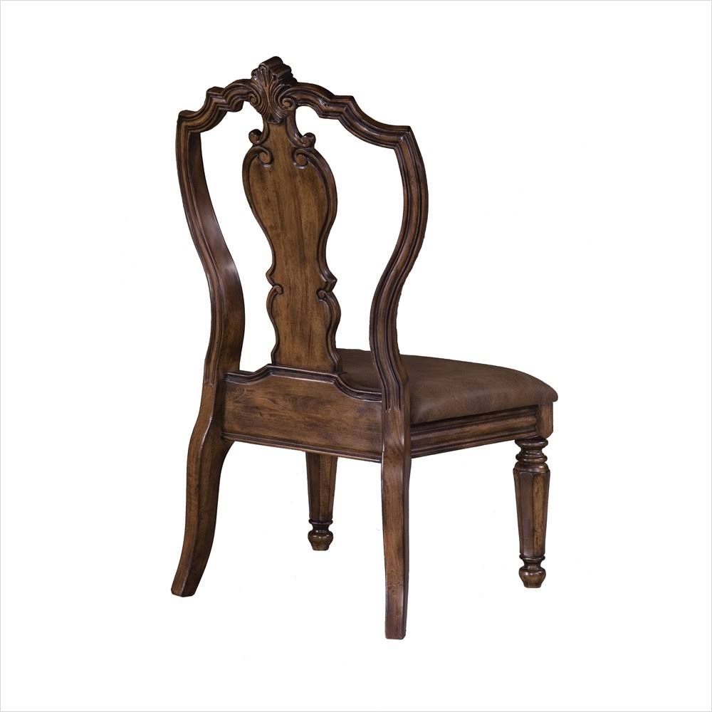 Pulaski San Mateo Carved Back Side Chair