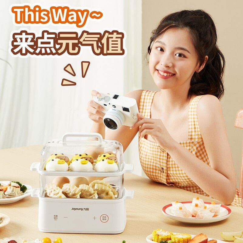 electric steamer quick heating multifunctional breakfast electric steamer food warmer steamer pot