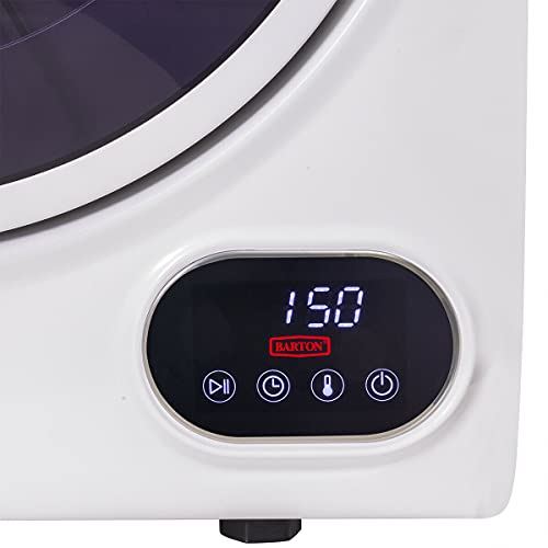 Electric Laundry Dryer Digital Display Clothes Machine Timer White