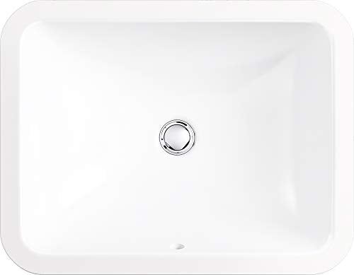 Undermount Bathroom Sink, Caxton Collection, White, K-EC20000-0