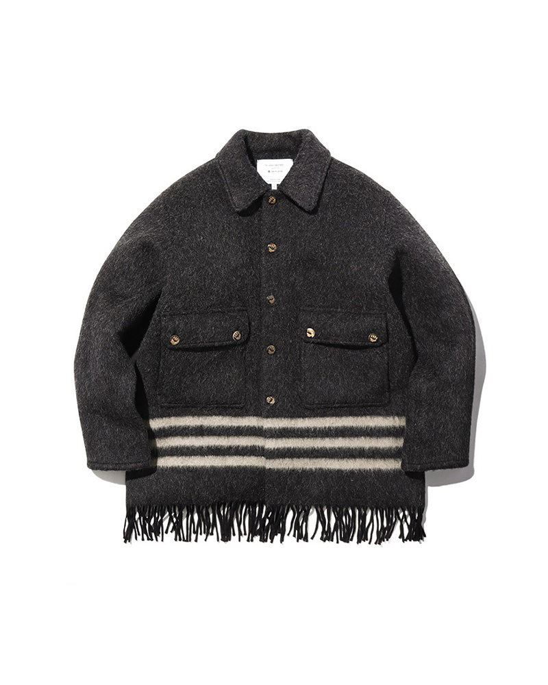 Inoue Brothers Fringe Blanket Jacket