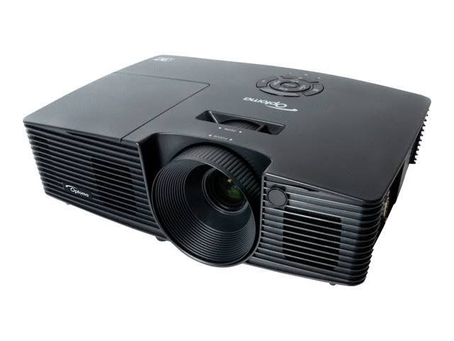 Optoma W312 - Portable 3D WXGA 720p DLP Projector with Speaker - 3200 lumens