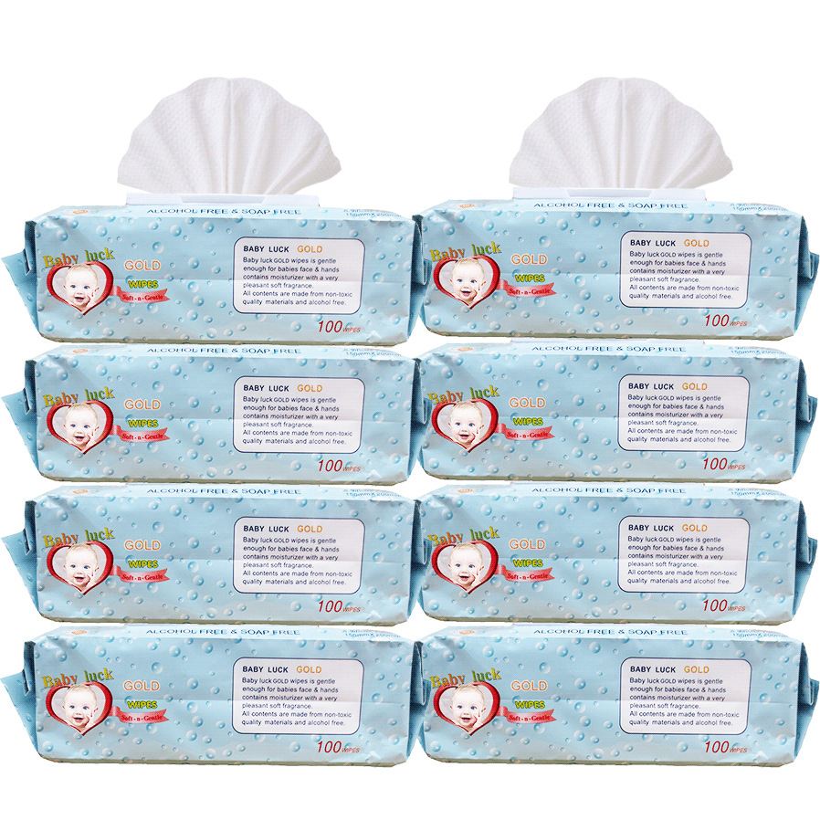 工厂直销婴儿湿巾带盖新生幼儿宝宝湿纸巾50抽片批发包邮