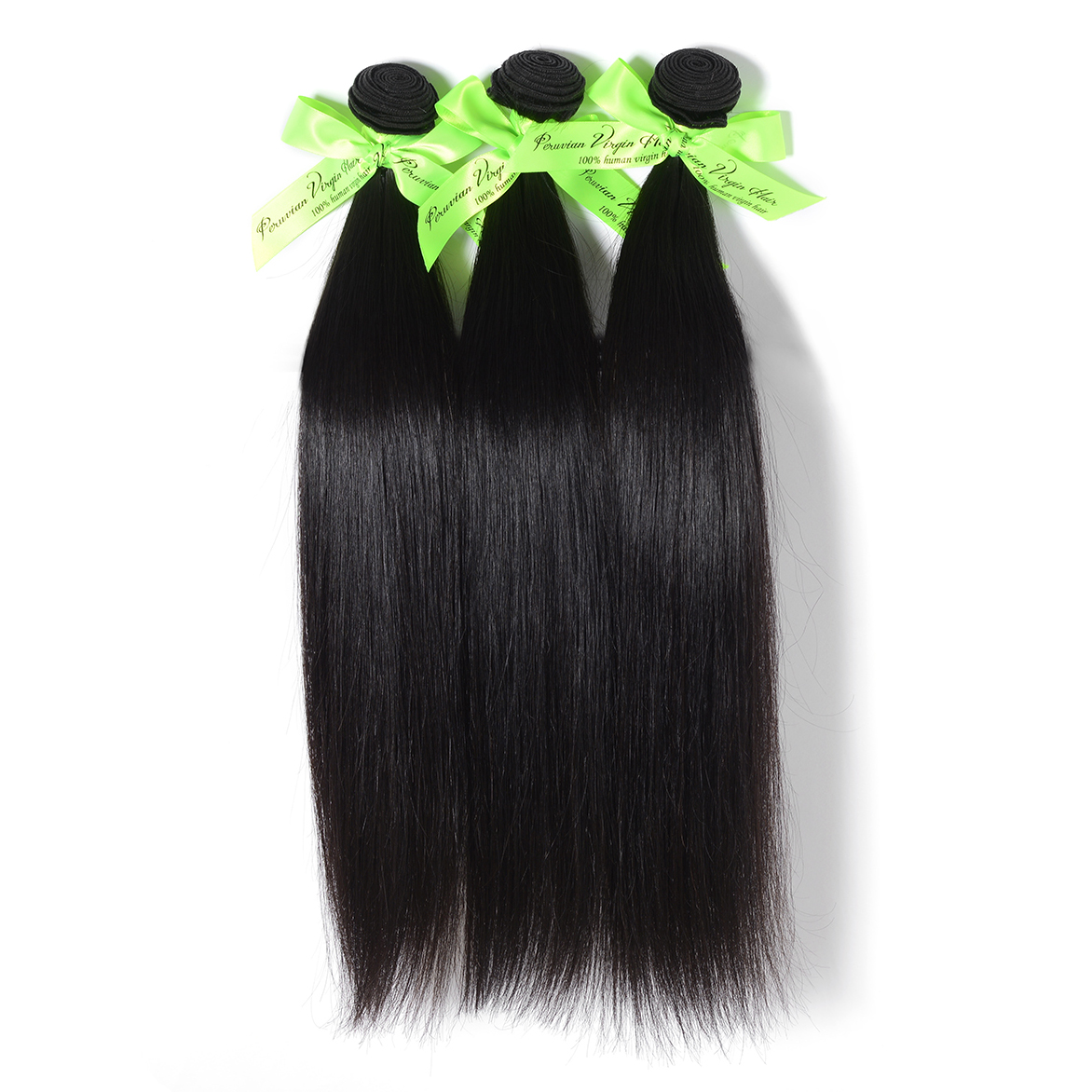 8A Unprocessed Mocha Hair Products 2pcs/lot Virgin Peruvian Hair Straight Hair 10-28 Natural Color C