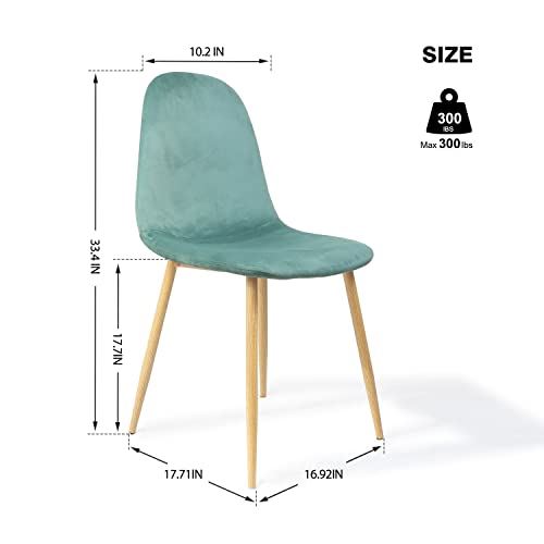 Dining Chair Set of 4, Modern Dining Kitchen Chair