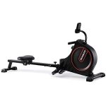 ECHANFIT Rowing Machine Folding Rower with 16 Levels Magnetic Resistance | Orange & BLACK