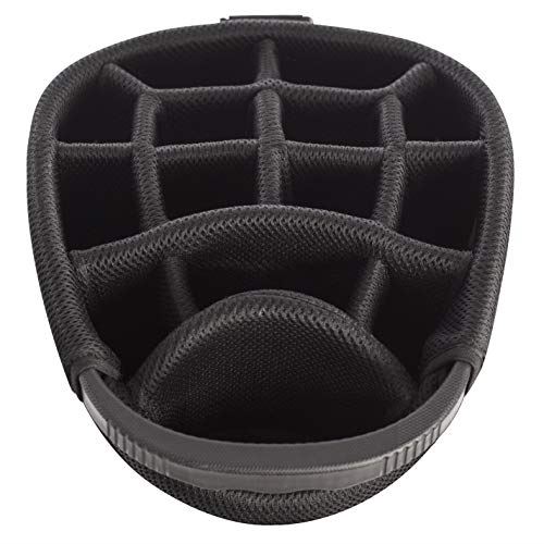 Izzo Golf Izzo Ultra-Lite Cart Golf Bag With Single Strap & Exclusive Features, Gray/Lime