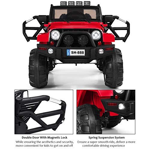 12V Battery Powered Electric Ride On Car | Red