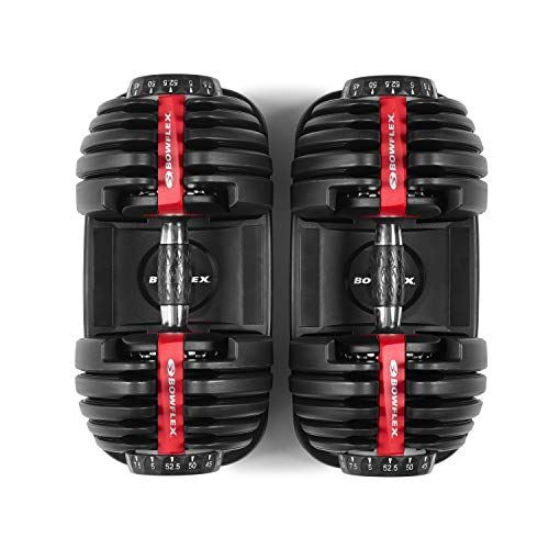 Bowflex Adjustable Dumbbell SelectTech 552 (Version 2) (Red & Black)