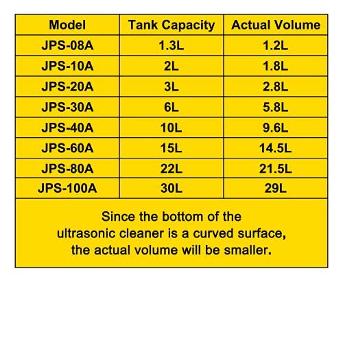 Professional Ultra Sonic Jewelry Cleaner, Stainless Steel Heated Cleaning