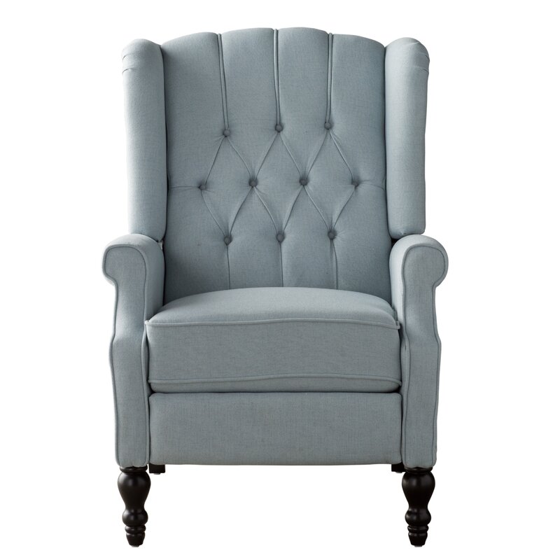 Albertine 75Cm Wide Manual Wingback Chair Recliner