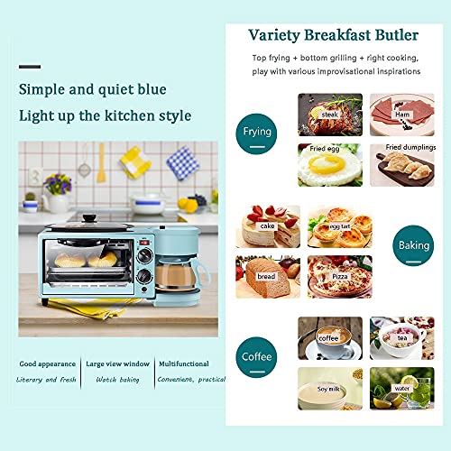 breakfast center station, coffee maker+ non- stick griddle+ toaster