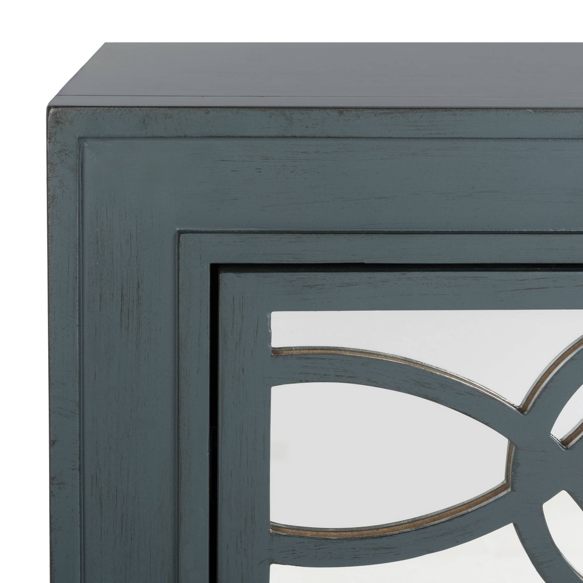 Catalina 3 Drawer Chest Steel Teal - Safavieh
