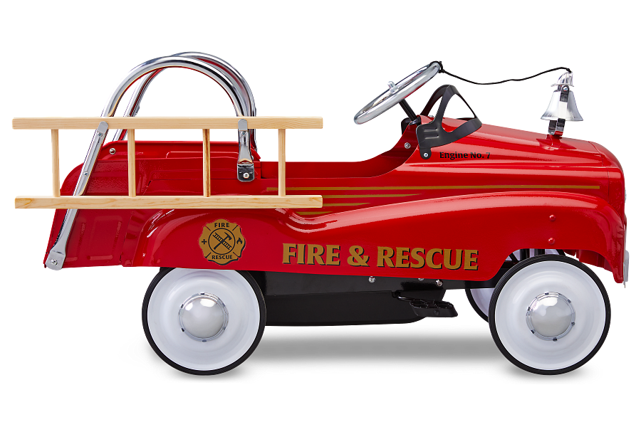 Classic Pedal Car �C Fire Truck