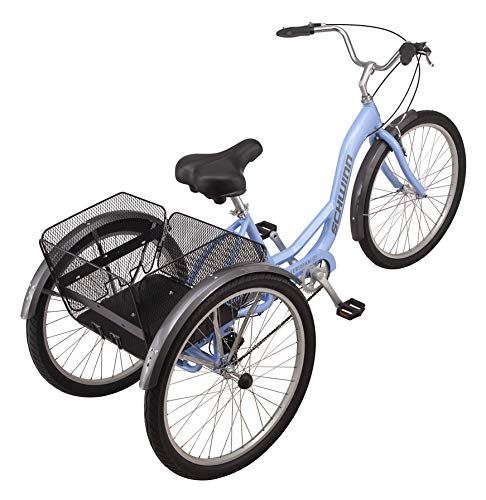 Meridian Adult Trike, Three Wheel Cruiser Bike, 7-Speed, 26-Inch Wheels