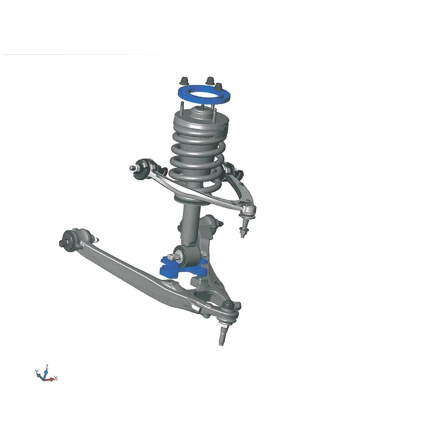 2016 Chevy Silverado ProRYDE Adjustable Leveling Kit 75-1050G