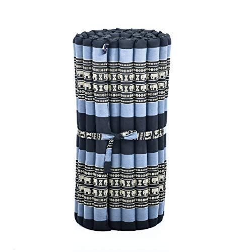 Rollable Massage Mat Filled w/ Eco-Friendly Kapok, Perfect Sleeping Mat 75 x 28 in