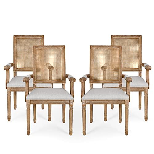 Christopher Knight Home Maria DINING CHAIR SETS, Light Grey