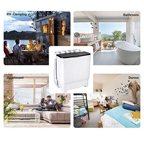 Washing and Drying Timer, Three Washing Modes Up to 1700 RPM, Soaking Function