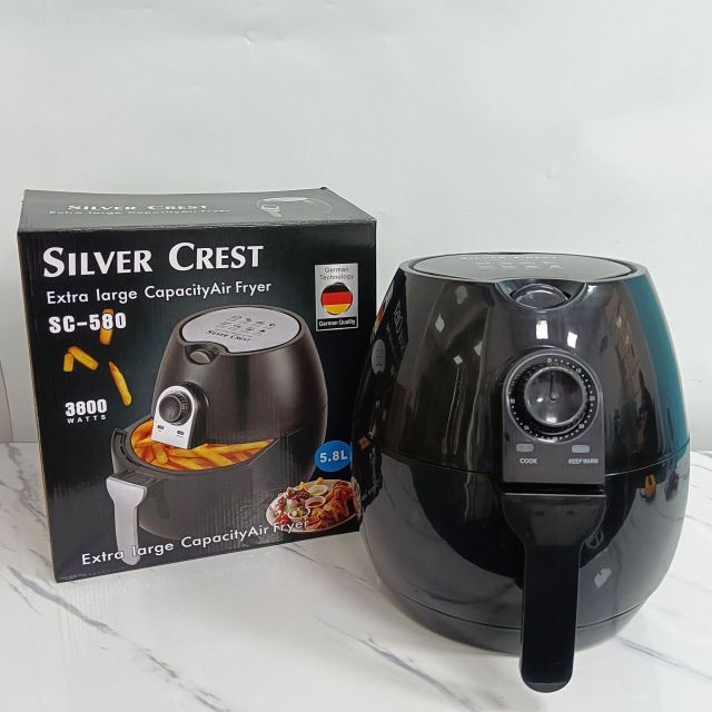 Air fryer household large-capacity touch screen intelligent fryer