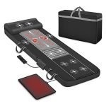 Full Body Massage Mat with Heat & 10 Motors  for Neck and Back, Thighs & Legs