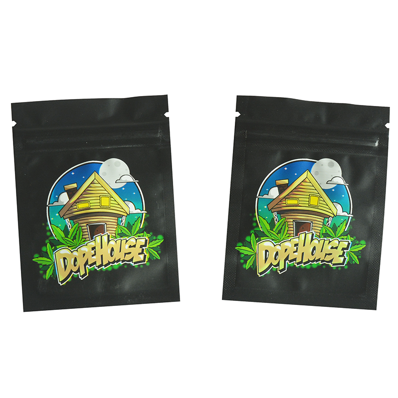 7x9cm 1g Printed Bags Laser Holographic Zip Lock Bags