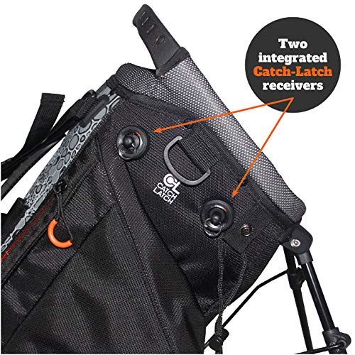 Frogger Golf Function Hybrid Carry Stand Bag (Red/Black)