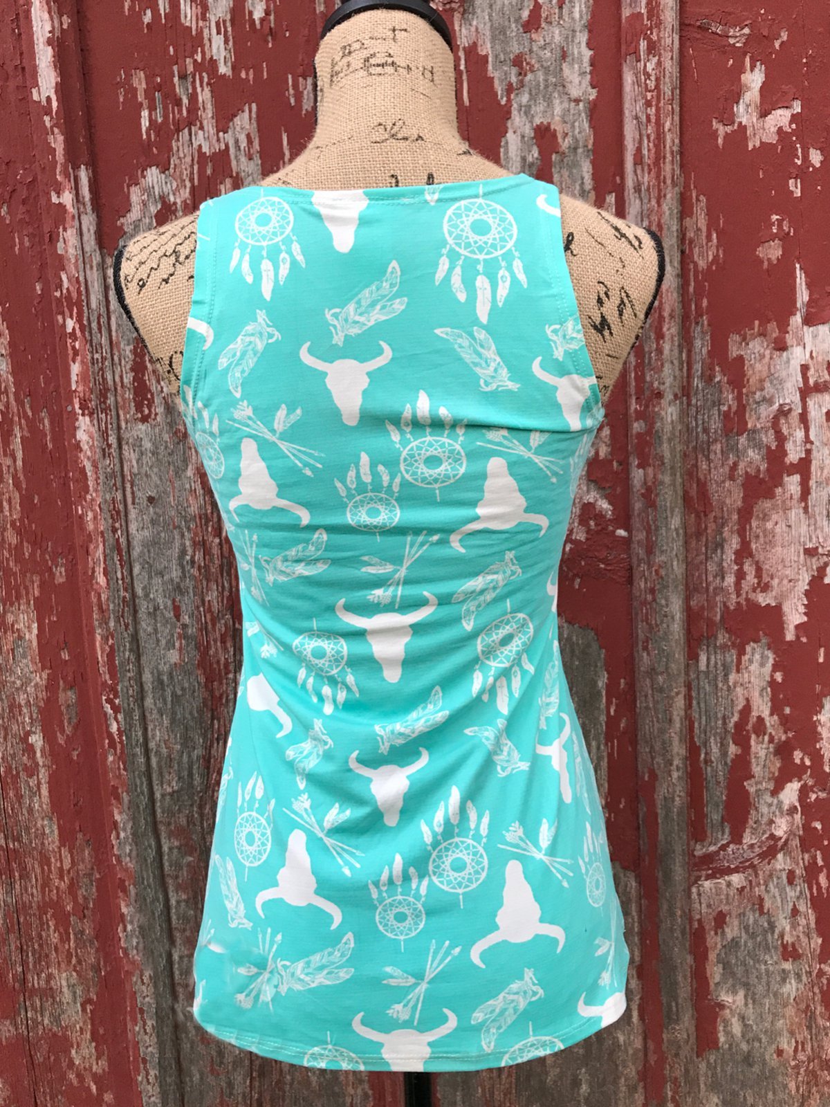 Cowgirl Casual Cold Shoulder Tanks