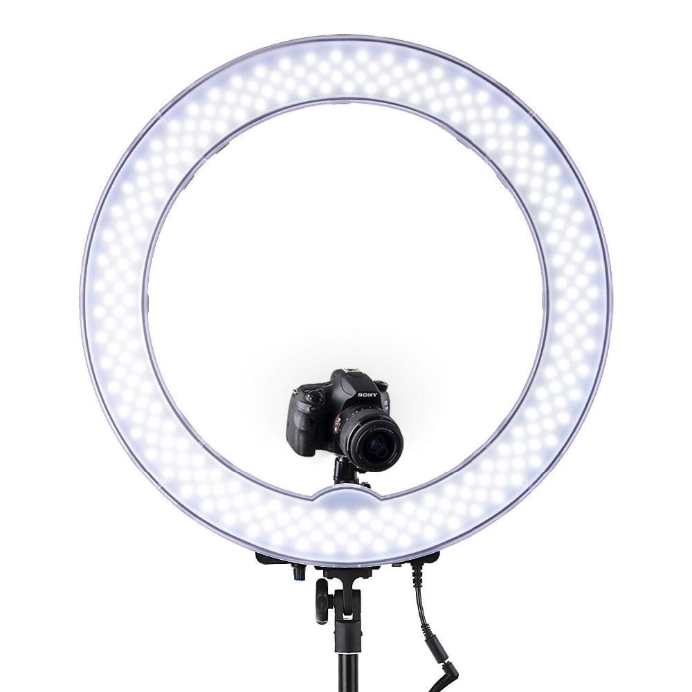 FOSOTO RL-18 Led Ring Light Photography Lamp 18 Inch Ring Lamp 55W Ring light