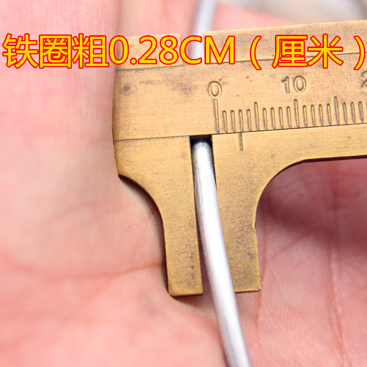 厂家直销批发多规格捕梦网铁圈铁环焊接圆环金属圈大量现货15mm-1