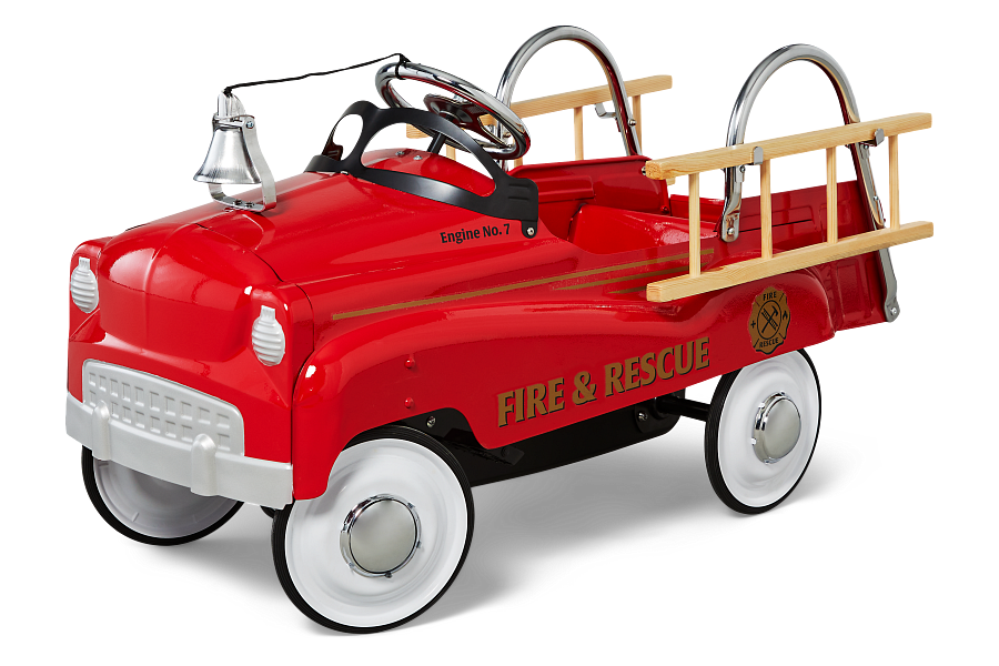 Classic Pedal Car – Fire Truck