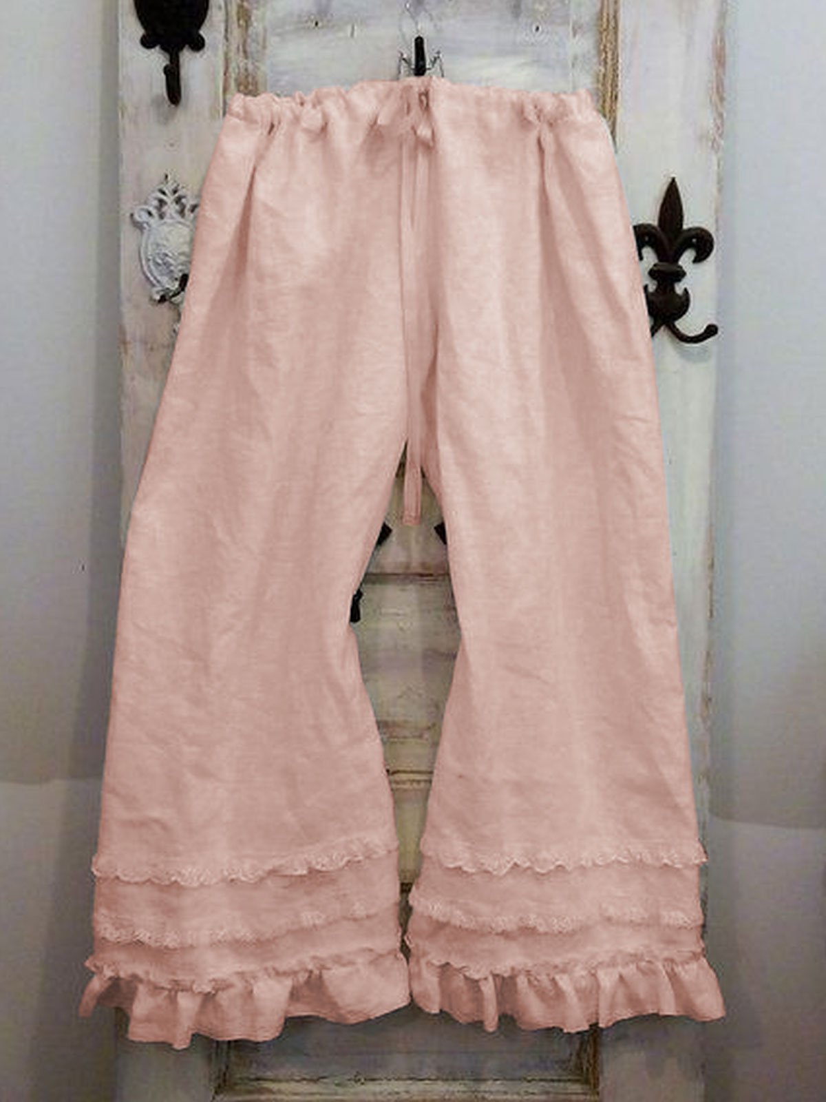 Linen Folds Pants