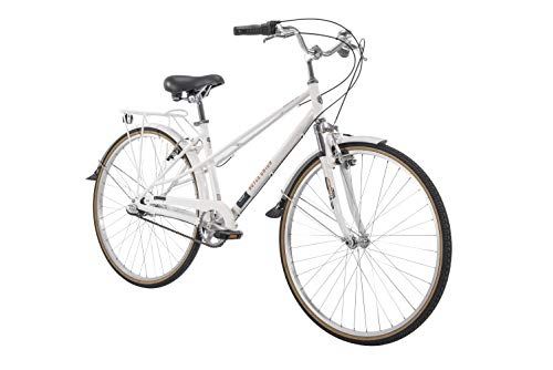Women’s 3-Speed Commuter Bike, 15′′ Aluminum Frame, White