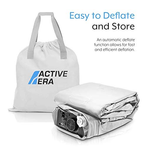 Active Era Luxury Queen Air Mattress w/ Built in Pump & Raised Pillow / Height 22���