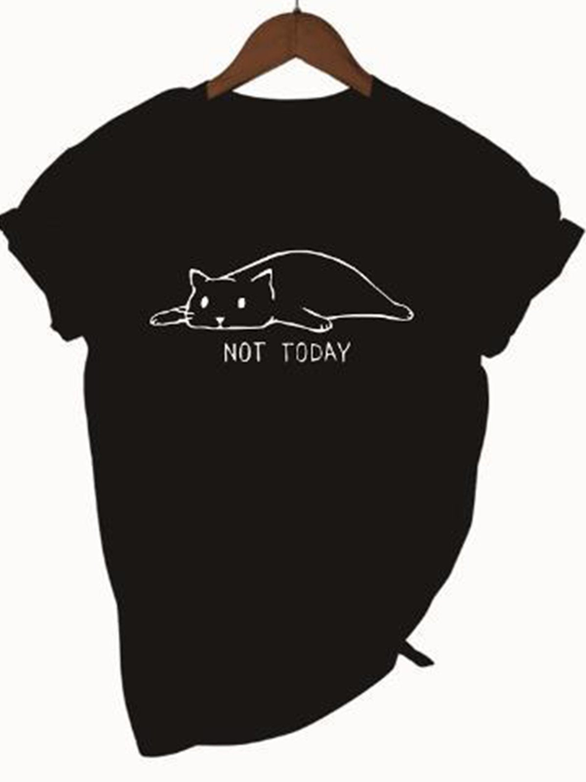 Short Sleeve Round Neck Printed Shirts & Tops