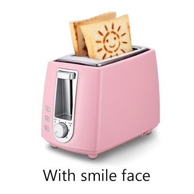 Electric Toaster Household Automatic Bread Baking Maker Breakfast Machine Toast Sandwich Grill Oven 2 Slice
