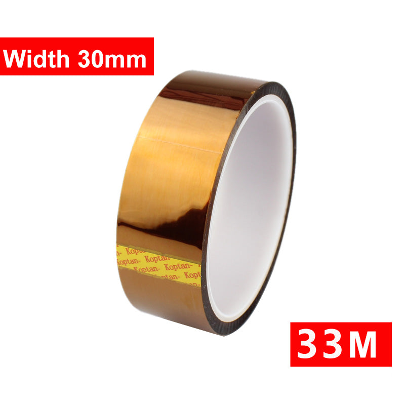 Heat Resistant Polyimide Tape High Temperature Adhesive Insulation Tape Length 3M