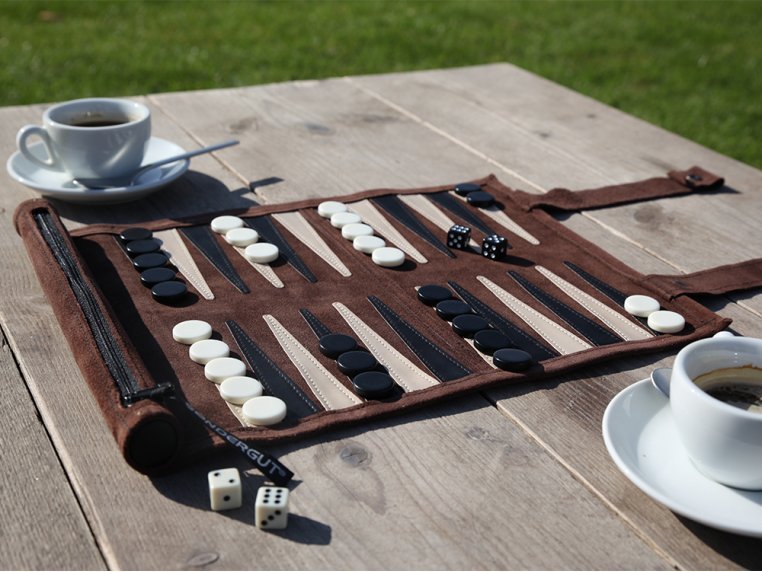 Roll-Up Travel Backgammon