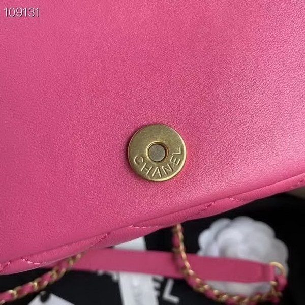 【原版皮】香奈儿/Chanel 手工系列肩背包，各种元素铆钉镶嵌成的双C标志，选用细腻羊皮，内里质感金属牛皮