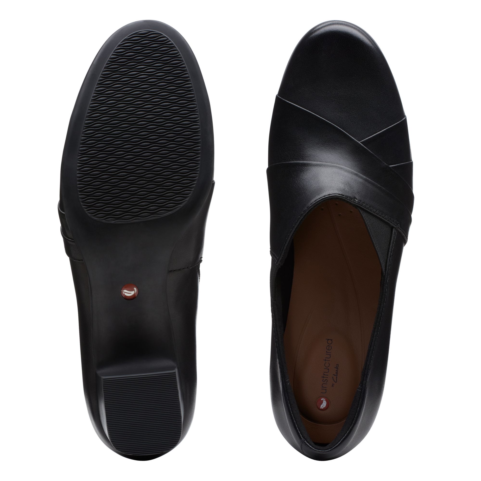 Women  Un Damson Adele Black Leather