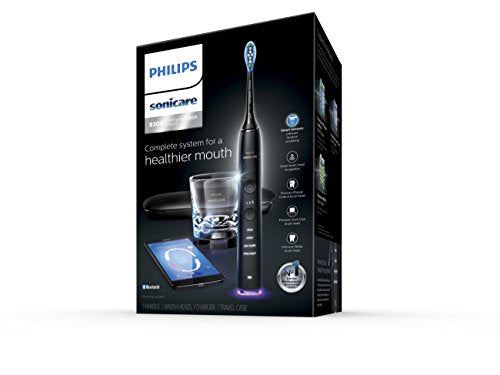 Smart 9300 Rechargeable Electric Power Toothbrush, Black, HX9903/11