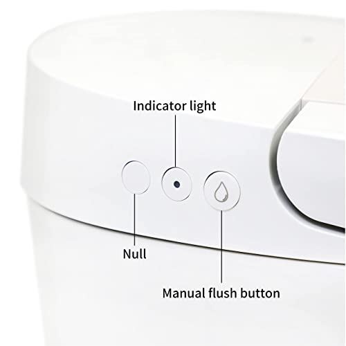 Battery-Operated Touchless Auto Flush One-Piece HET Intelligent Toilet