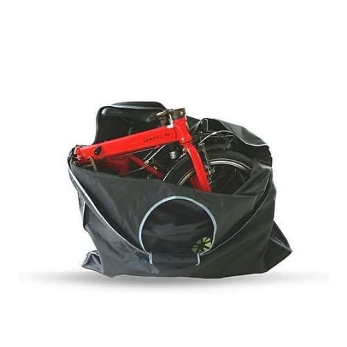 Mariner D8 Folding Bike (Brushed) with Foldable Carry Bag Bundle