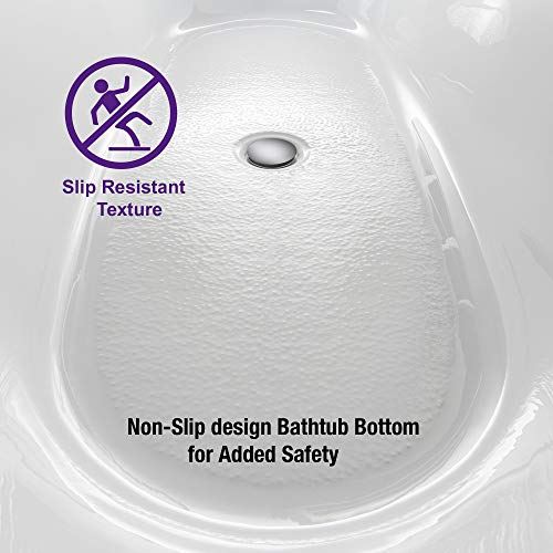 BTA1528-C-Drain &O BATHTUB, With Chrome Drian