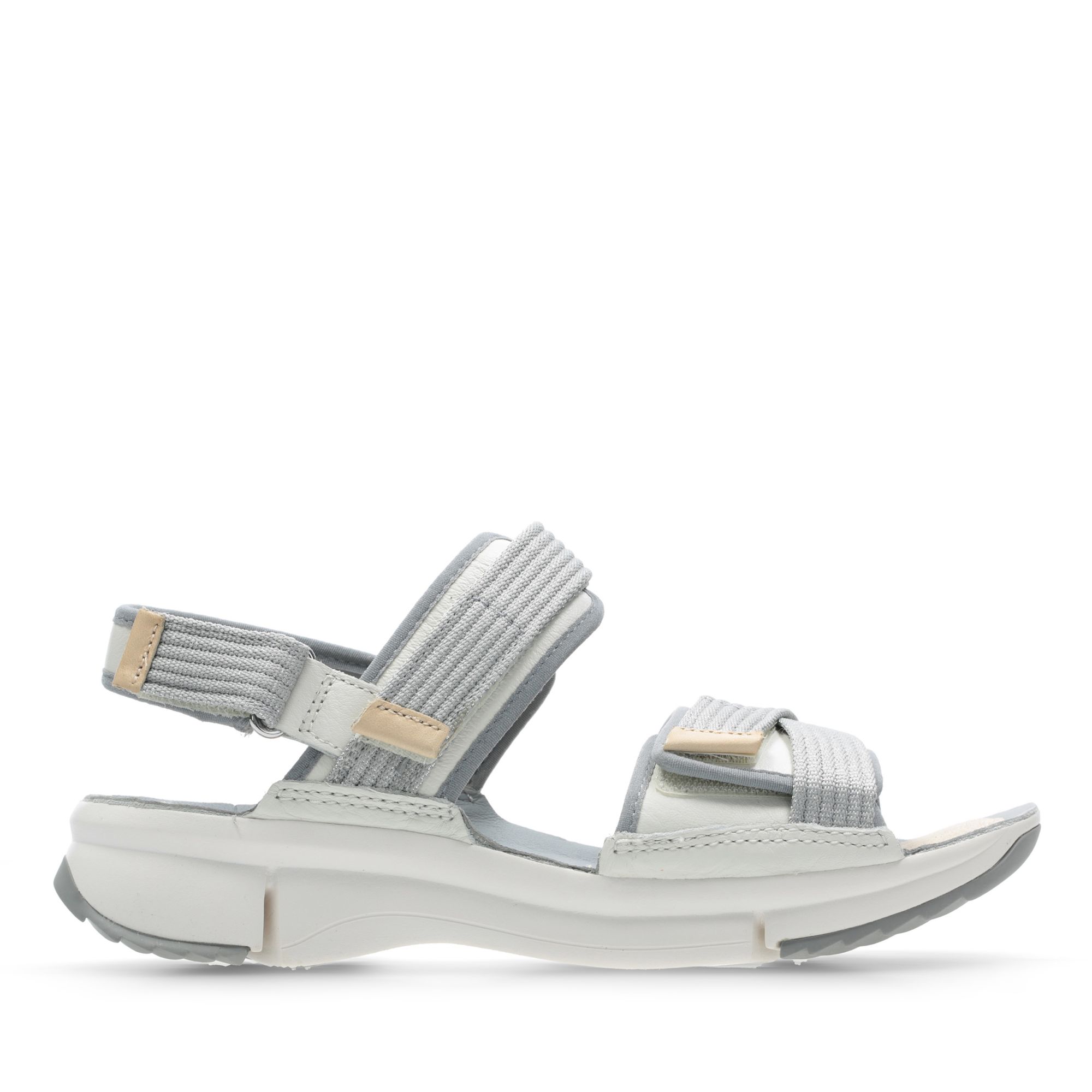 Women Sandals Tri Walk White Combi
