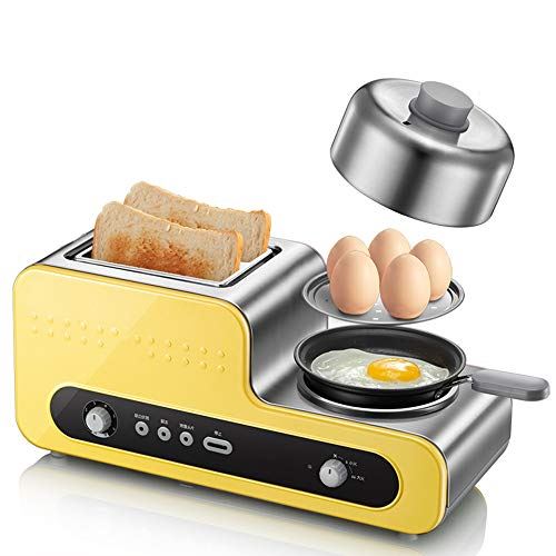 Family Breakfast Station 2-in-1Toaster Oven Griddle Non-Stick Electric Multifunctional