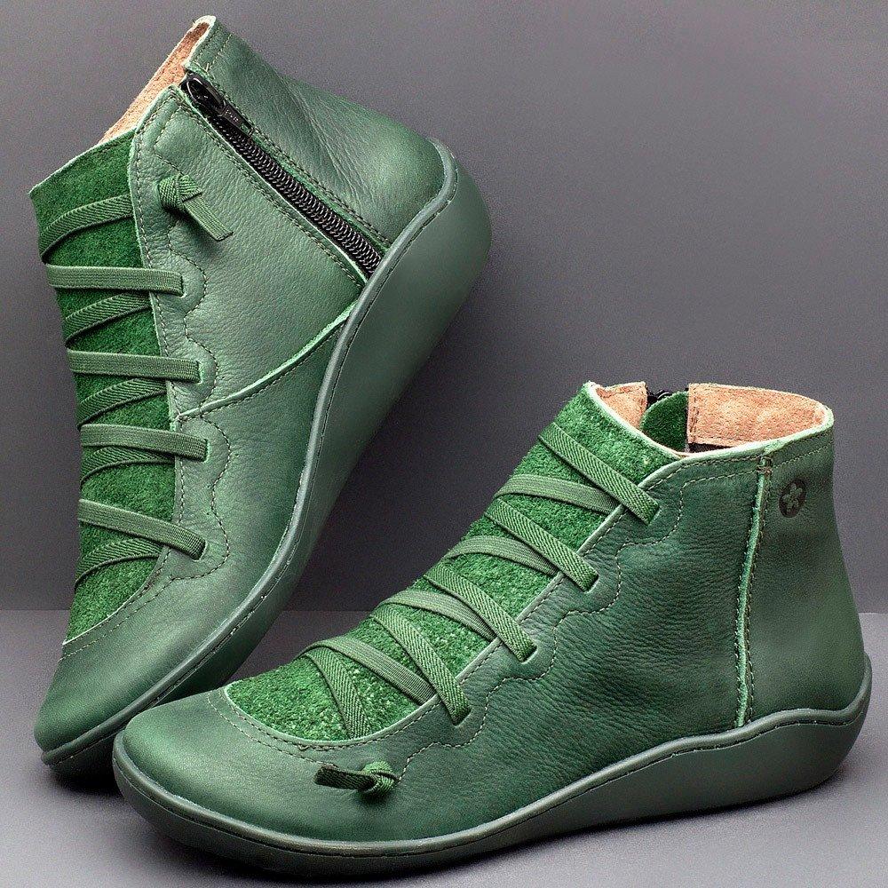 Flat Heel Boots