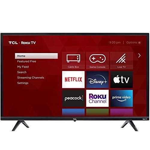 TCL 32-inch 3-Series 720p Roku Smart TV with 32S335 / 2021 Model
