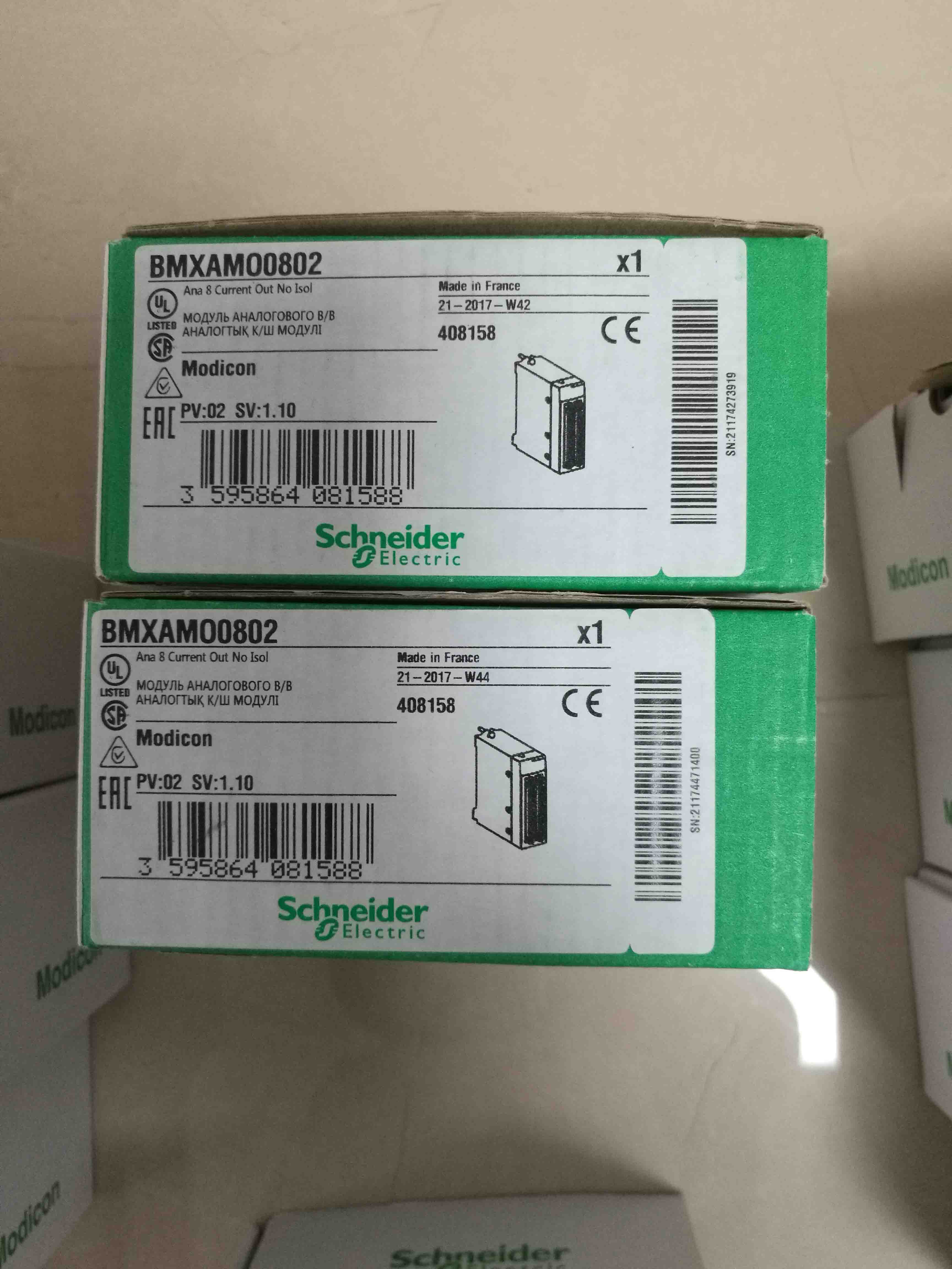 BMXAMO0802 Schneider Analog output module Original Factory Sealed New