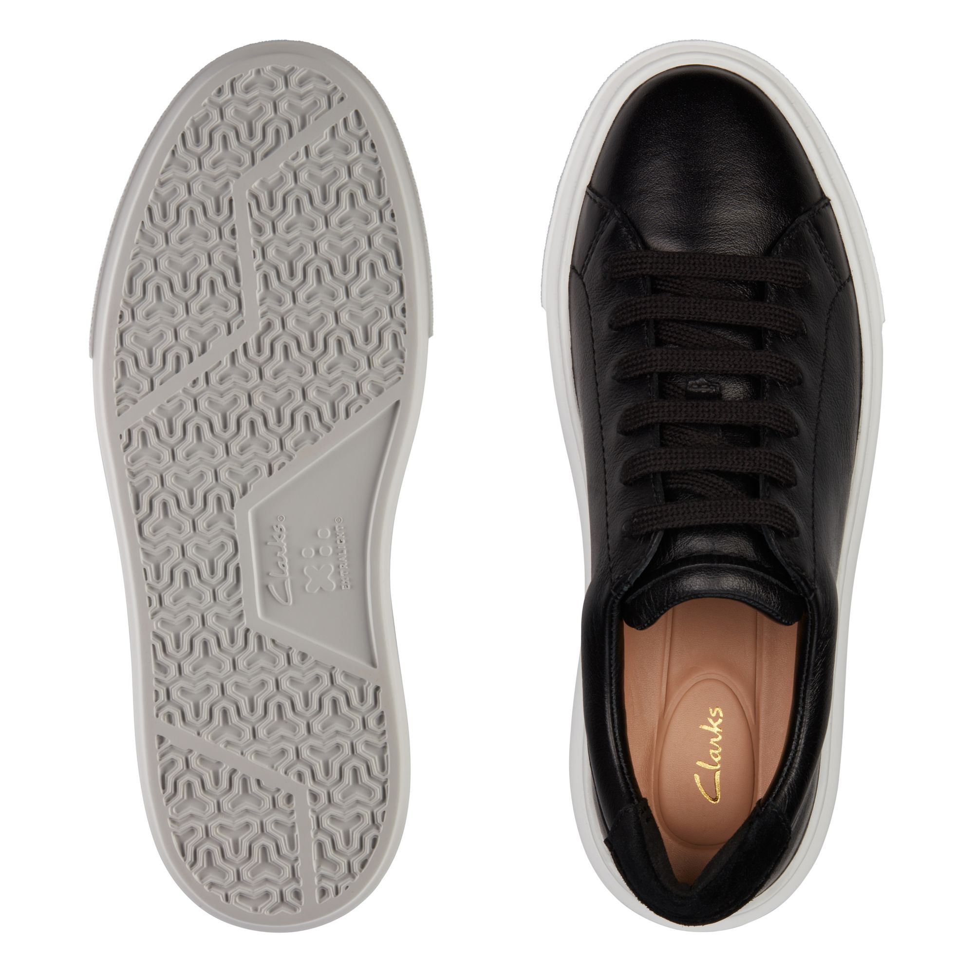 Women  Hero Lite Lace Black Leather